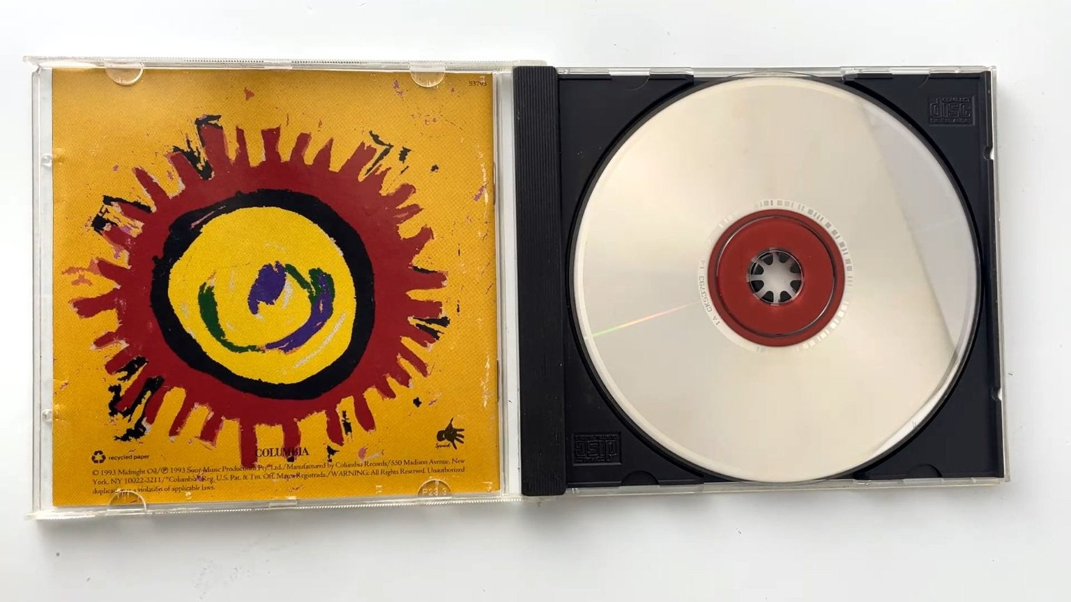 Midnight Oil - Earth and Sun and Moon CD 1993 Columbia Rock