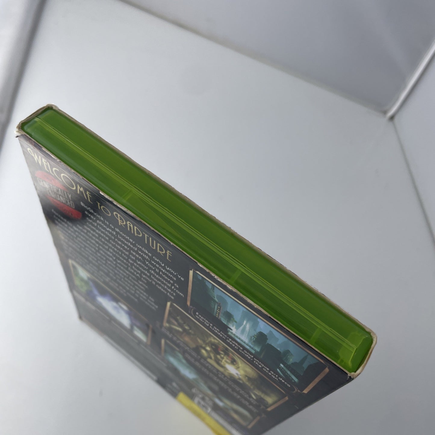 BioShock (Microsoft Xbox 360, 2007) W/Manual & Slipcover VG+