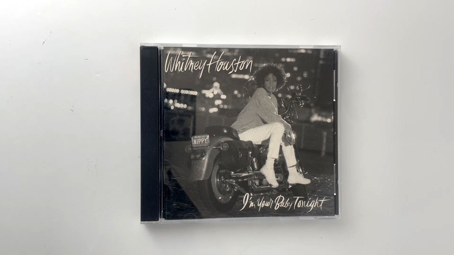 Whitney Houston - I'm Your Baby Tonight CD 1990 Duet with Stevie Wonder R&B