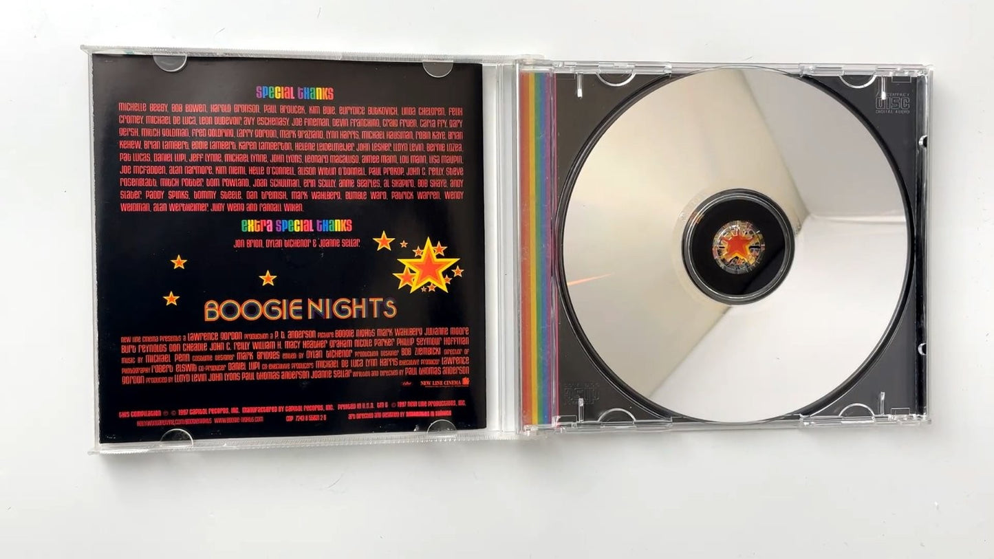 Boogie Nights Soundtrack CD 1997 Original Motion Picture Capitol Pop Rock