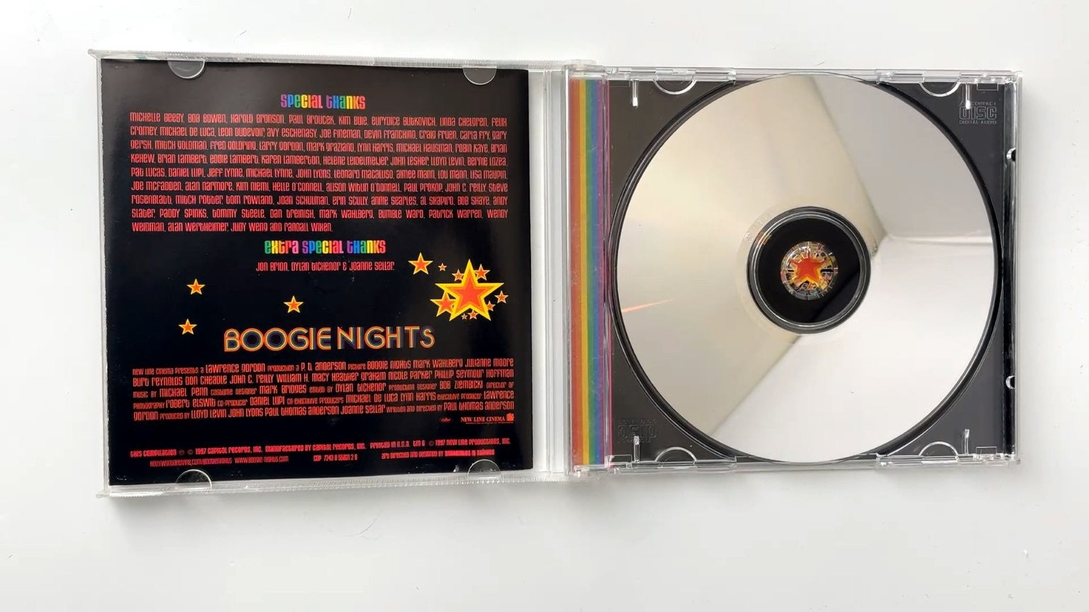 Boogie Nights Soundtrack CD 1997 Original Motion Picture Capitol Pop Rock