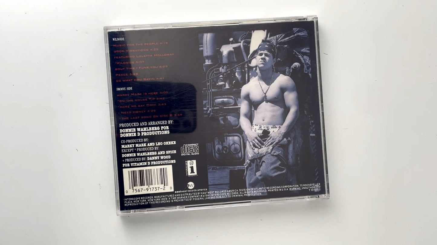 Marky Mark and The Funky Bunch - Music For The People CD 1991 Hip-Hop Interscope