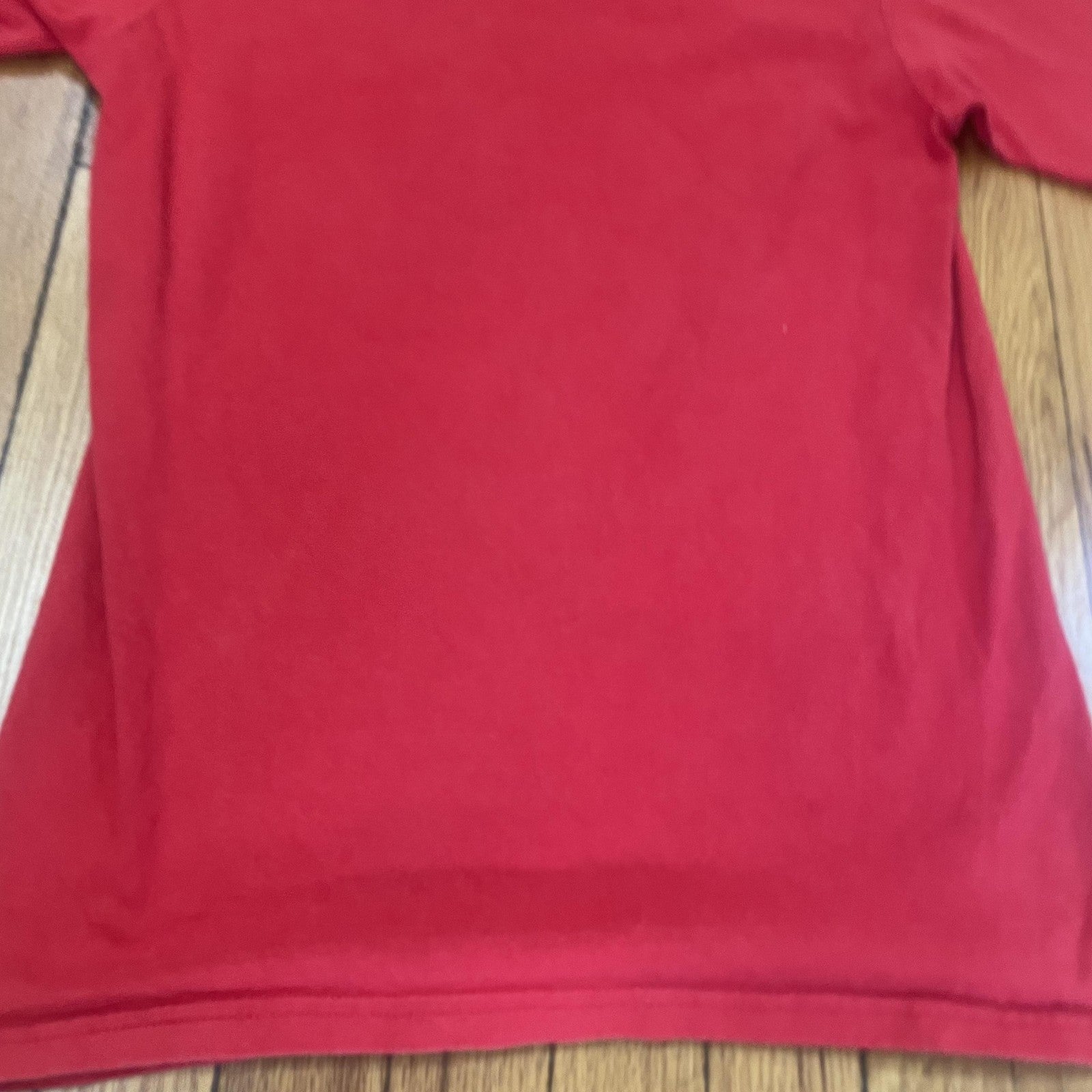 Champion Shirt Mens Small Red Space Planets Saturn Graphic Tee Vintage Style