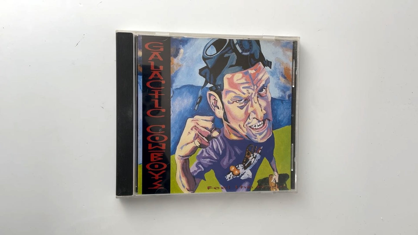 Galactic Cowboys - Feel The Rage CD 1996 Metal Blade Rock Metal