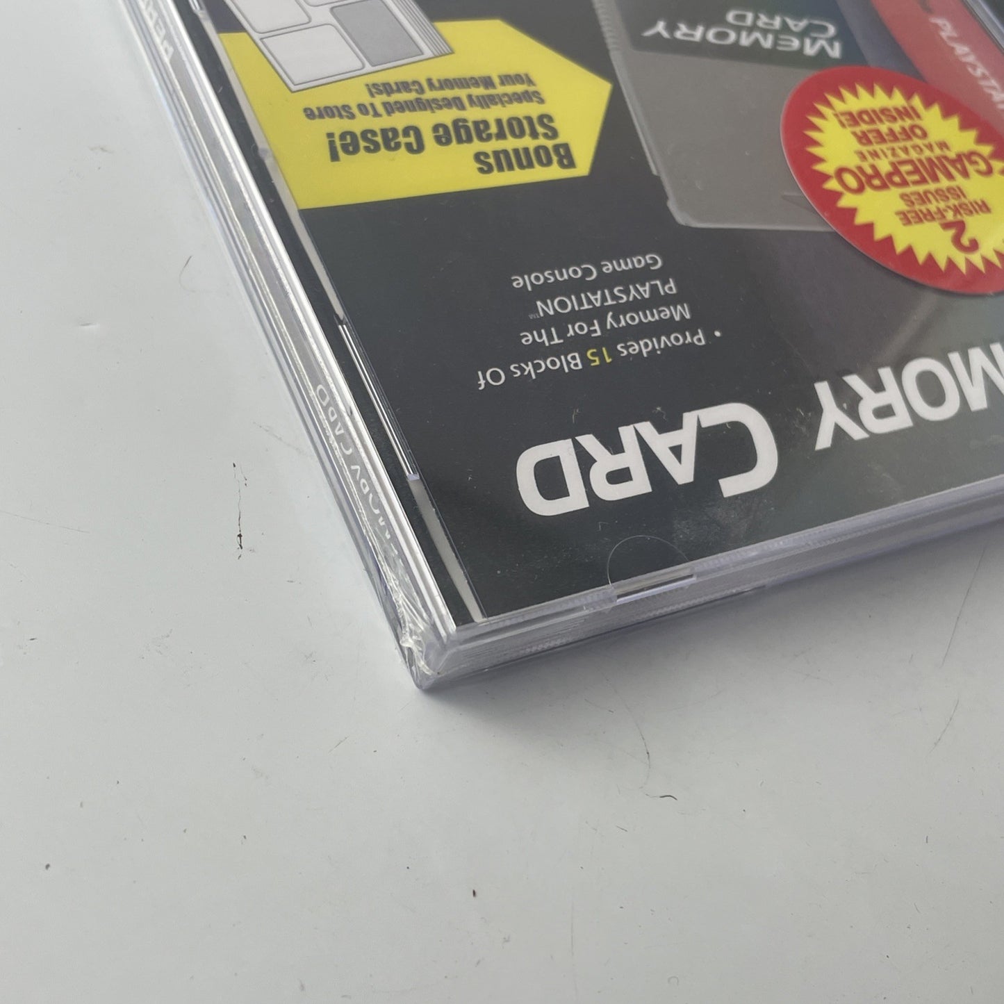 Performance Sony PlayStation 1 PS1 Memory Card CD Case Holder Brand New Sealed