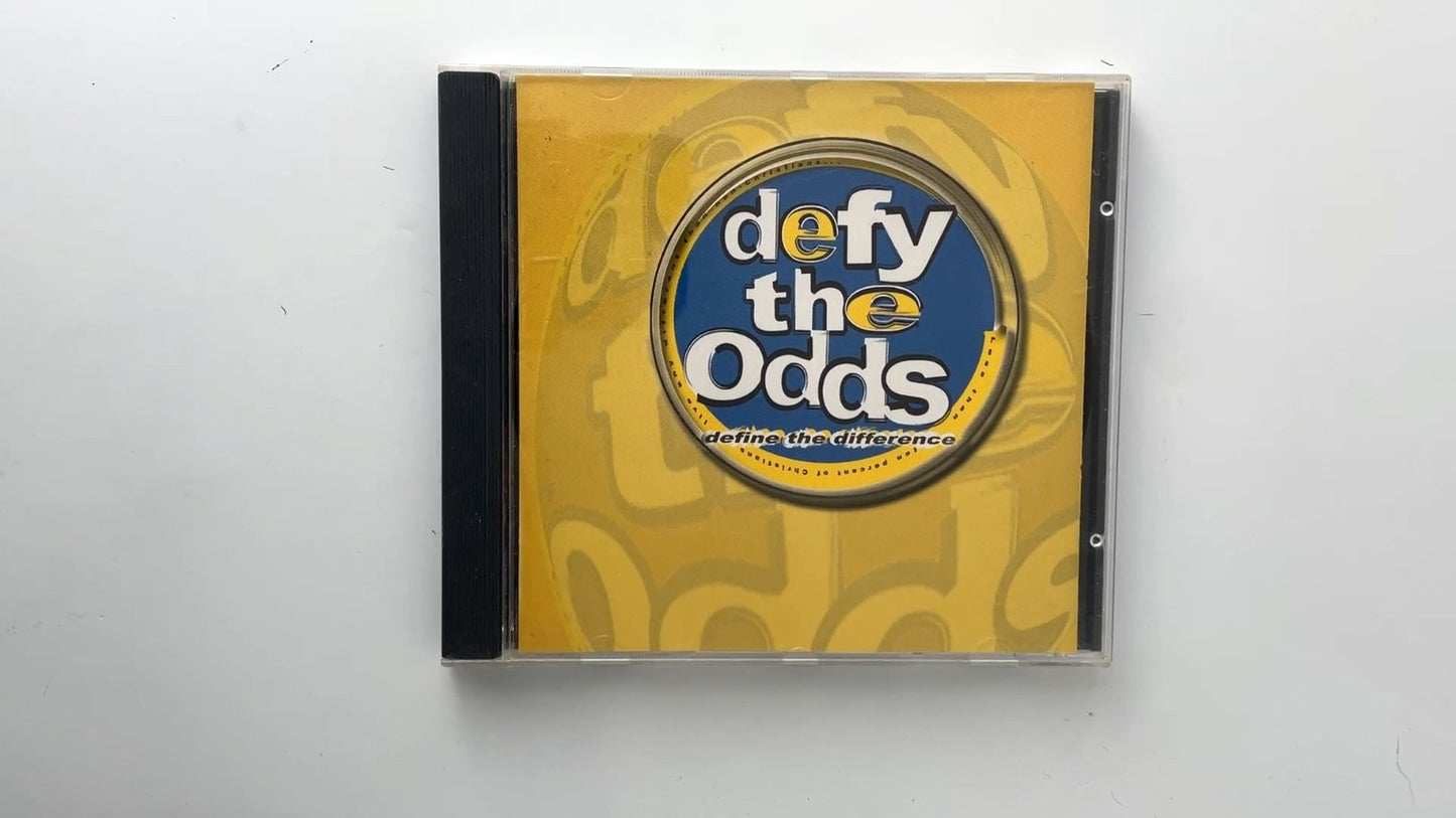 Defy The Odds - Define The Difference CD 1999 Christian Rock Sparrow