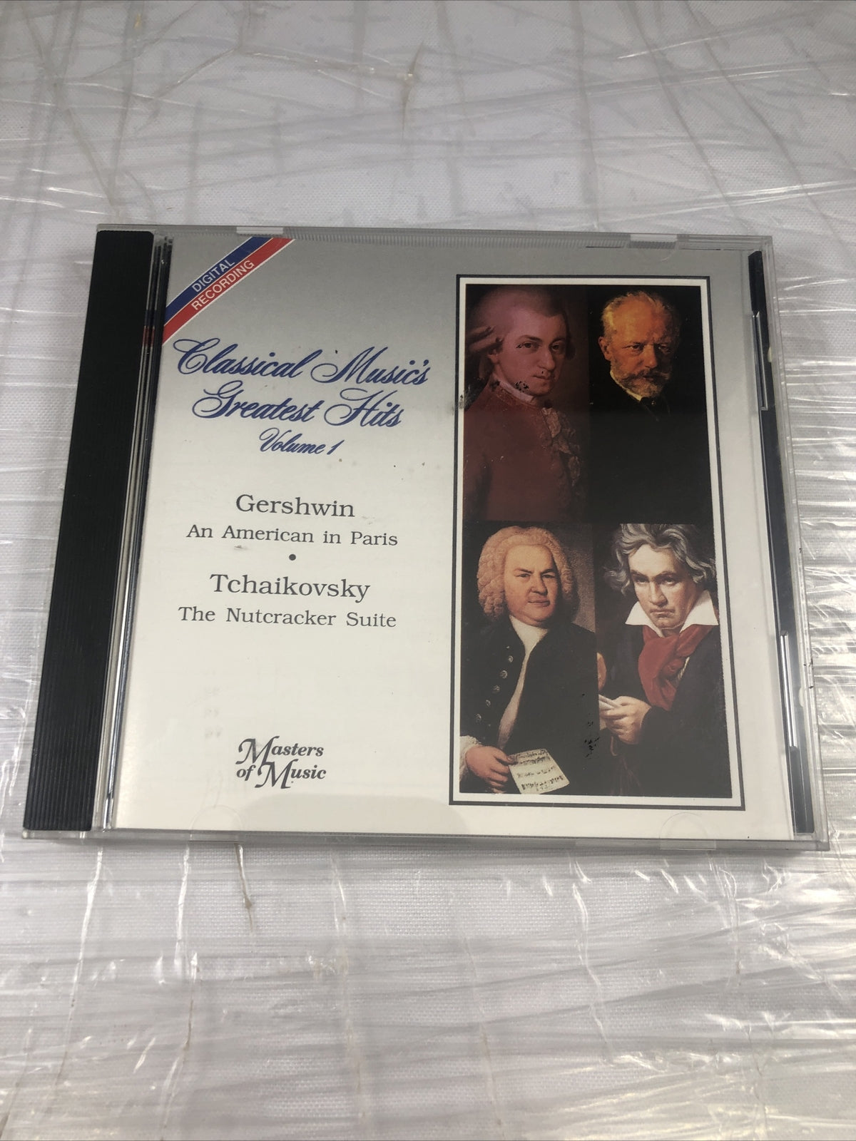 Classical Musics Greatest Hits Volume 1 - Audio CD Gershwin Tchaikovsky Vintage