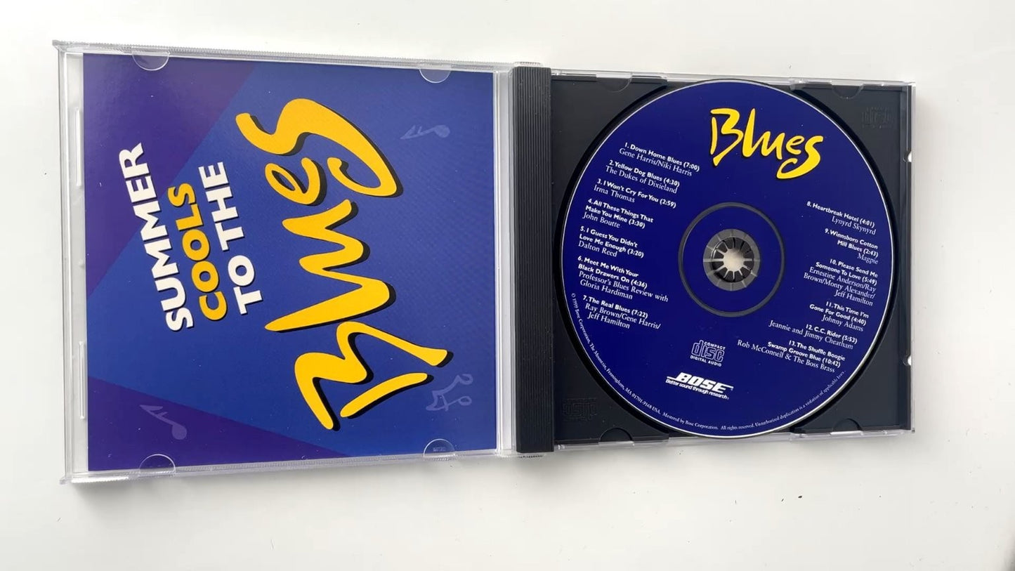 Various Artists - Summer Cools to the Blues CD 1999 Jazz Blues Bose
