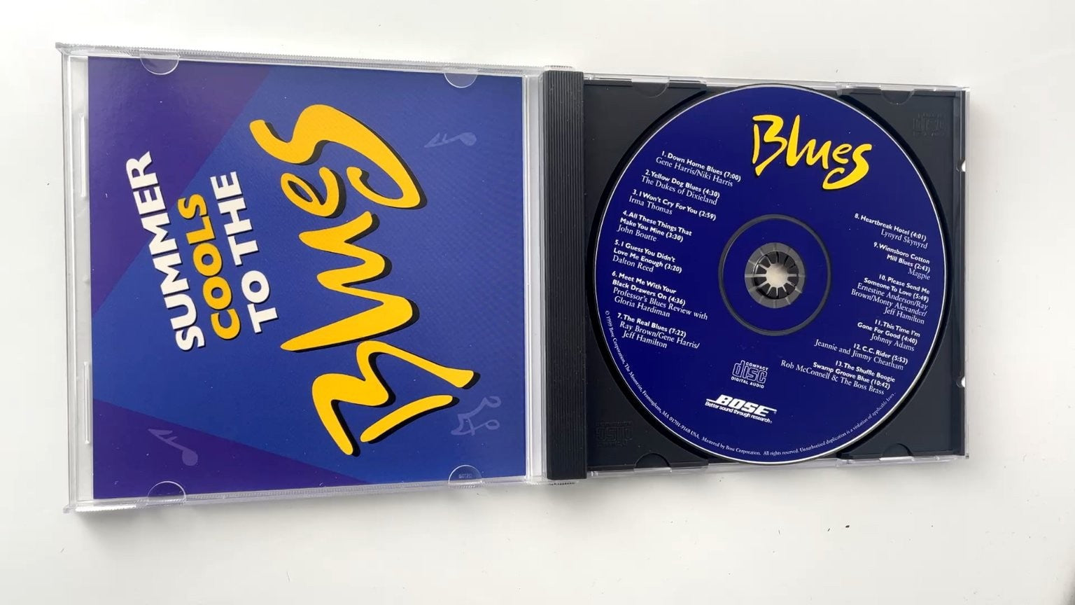 Various Artists - Summer Cools to the Blues CD 1999 Jazz Blues Bose