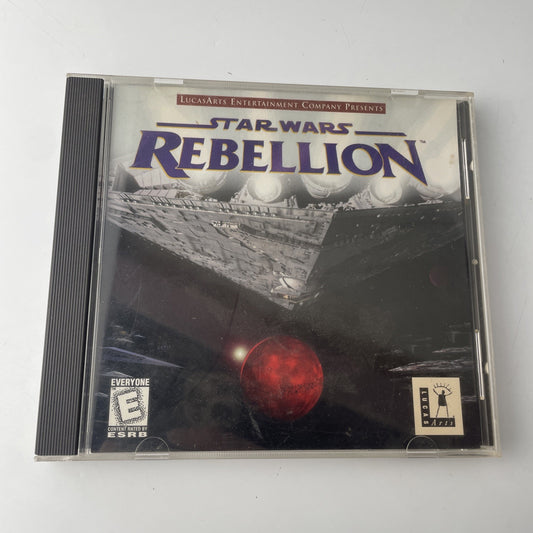 Star Wars: Rebellion LucasArts PC Game 1998 Windows 95 Tested & Working