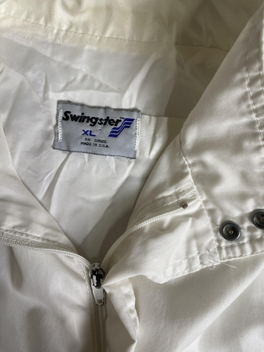 Vintage St. Louis Cardinals Jacket Mens XL White MLB Baseball Swingster USA 90s