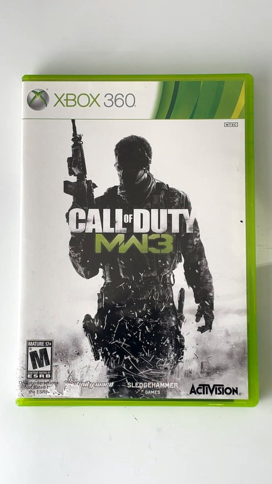 Call of Duty MW3 Modern Warfare 3 Xbox 360 Video Game Multiplayer CIB
