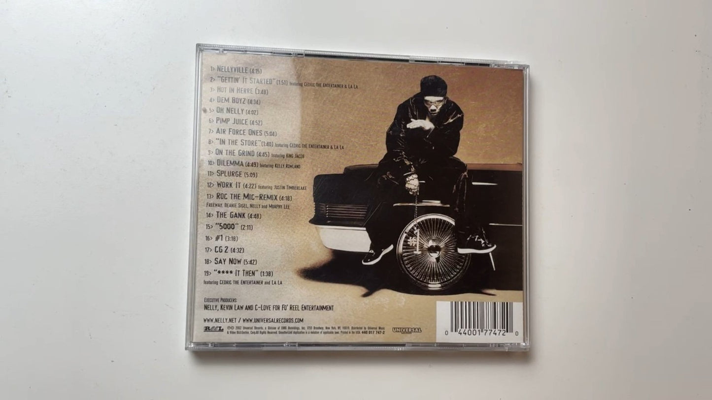 Nelly - Nellyville CD 2002 Hip-Hop Rap Universal Records Explicit