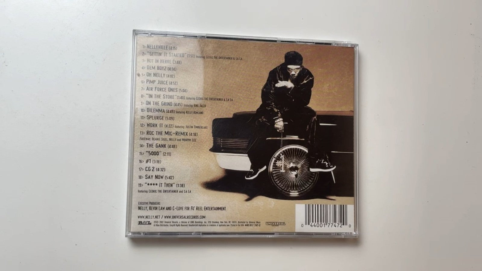 Nelly - Nellyville CD 2002 Hip-Hop Rap Universal Records Explicit