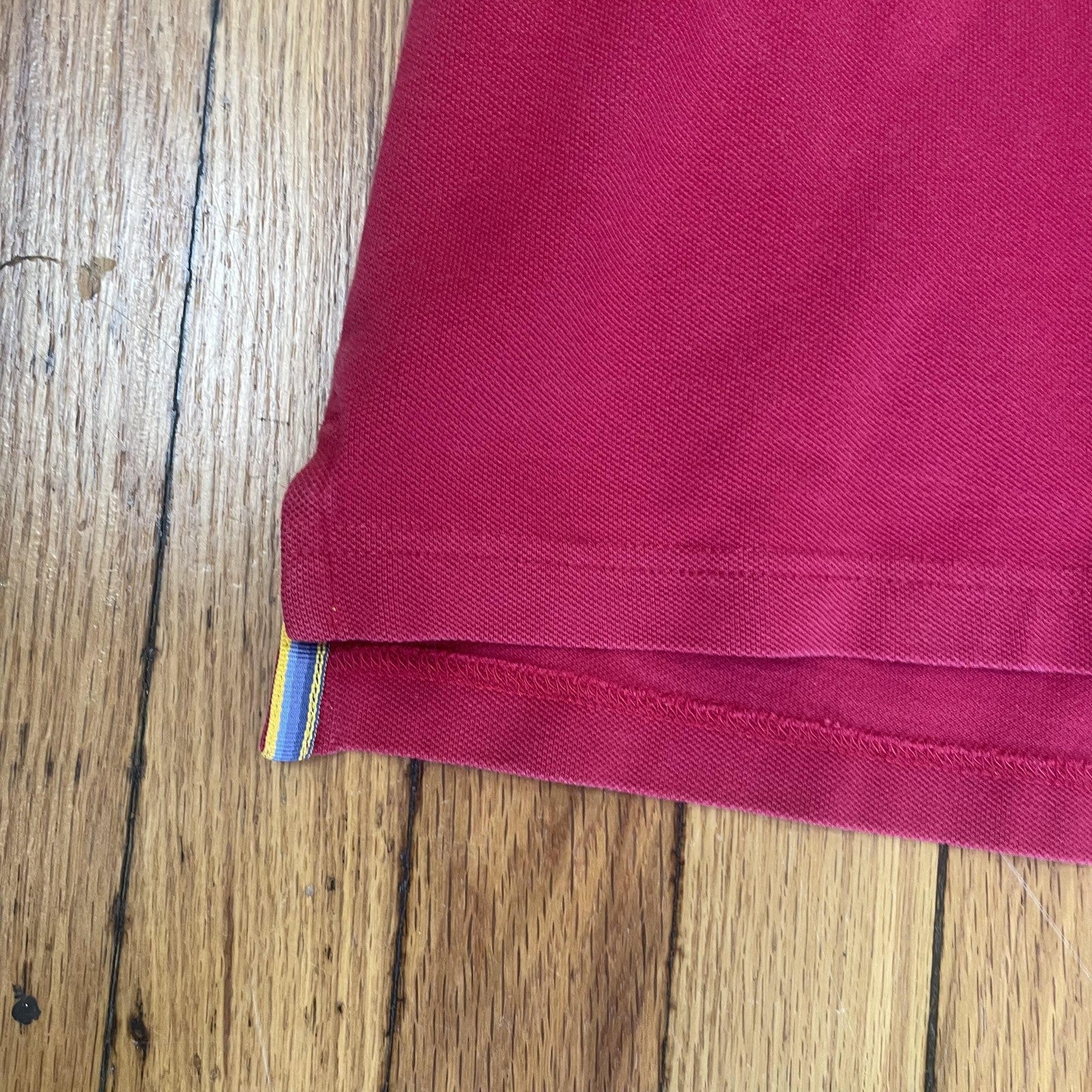 Pendleton Polo Shirt Mens Large Red 100% Pima Cotton Short Sleeve Casual Classic