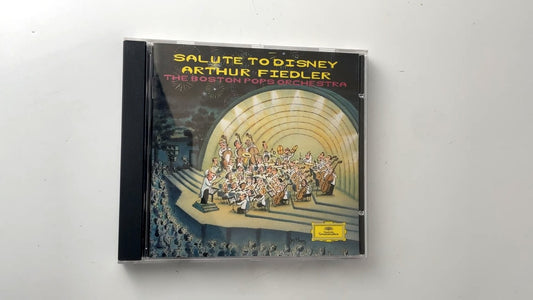 Arthur Fiedler - Salute to Disney CD 1994 Boston Pops Orchestra Classical DG