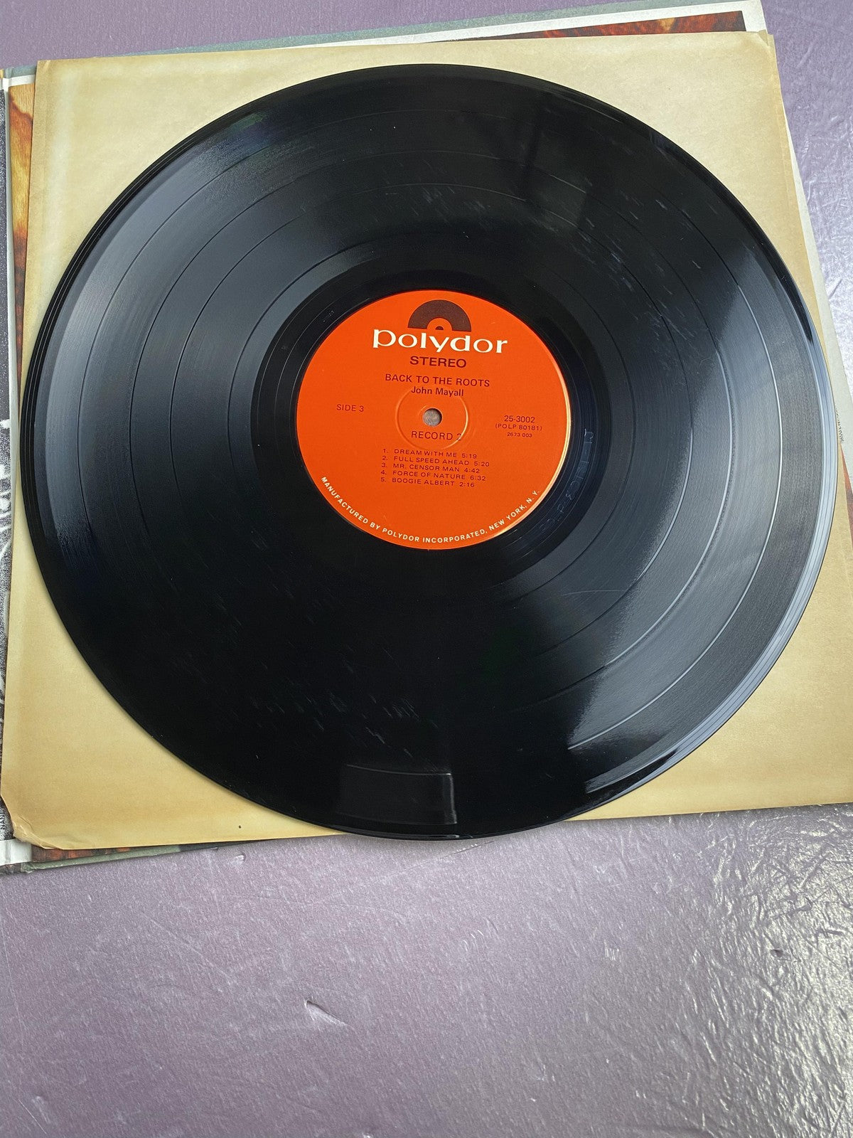 Vintage John Mayall Back To The Roots 2xLP Vinyl 1971 Polydor Blues Rock Album