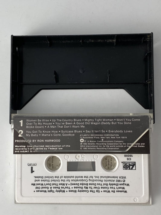 Sippie Wallace with Jim Dapogny's Chicago Jazz Band Cassette 1982 Atlantic