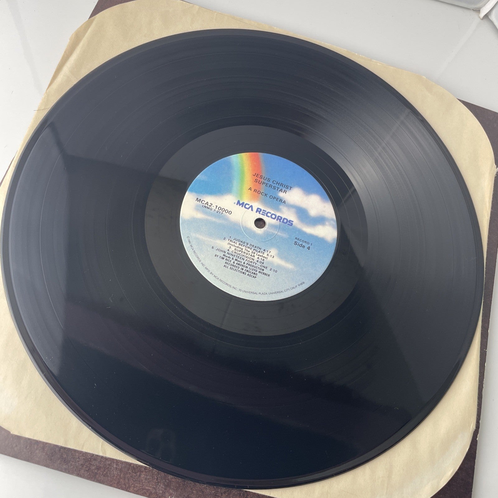 Andrew Lloyd Webber Jesus Christ Superstar (LP) 2LP Decca DXSA 7206 Rock 1970 VG