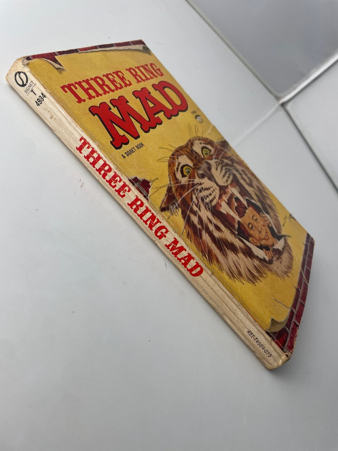 Three Ring Mad Albert B. Feldstein 1964 Eighth Printing Humor Signet