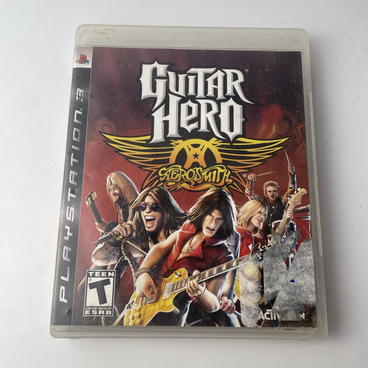 Guitar Hero: Aerosmith: Playstation 3 (PS3) Complete: 
