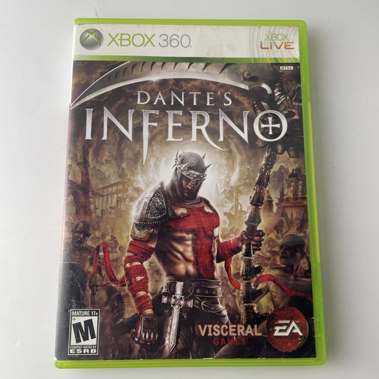 Dante's Inferno (Microsoft Xbox 360, 2010) No Manual