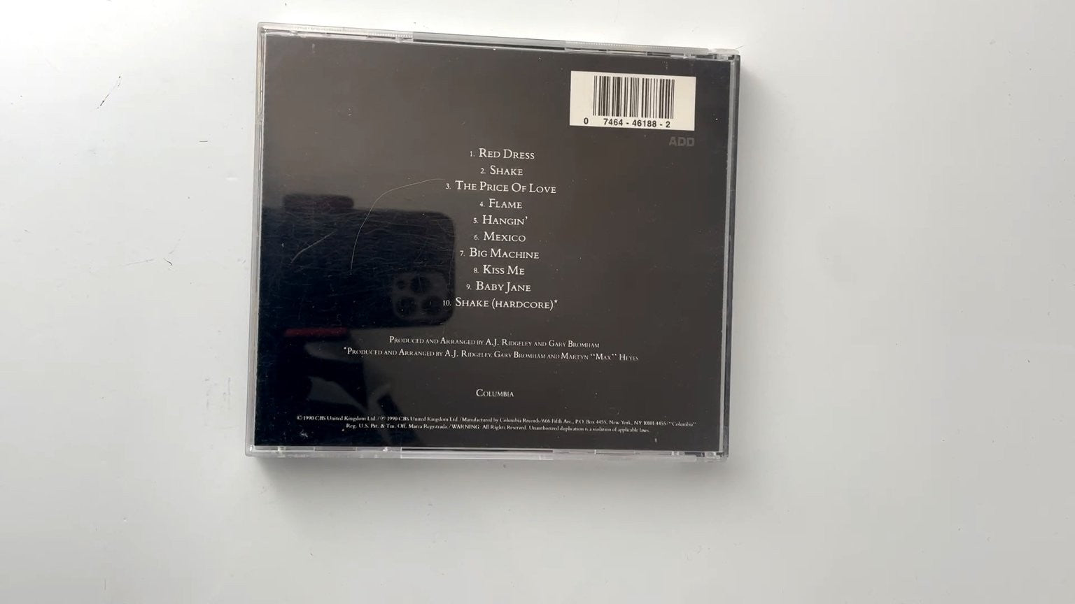 Andrew Ridgeley - Son of Albert CD 1990 Columbia Pop Rock CK46188