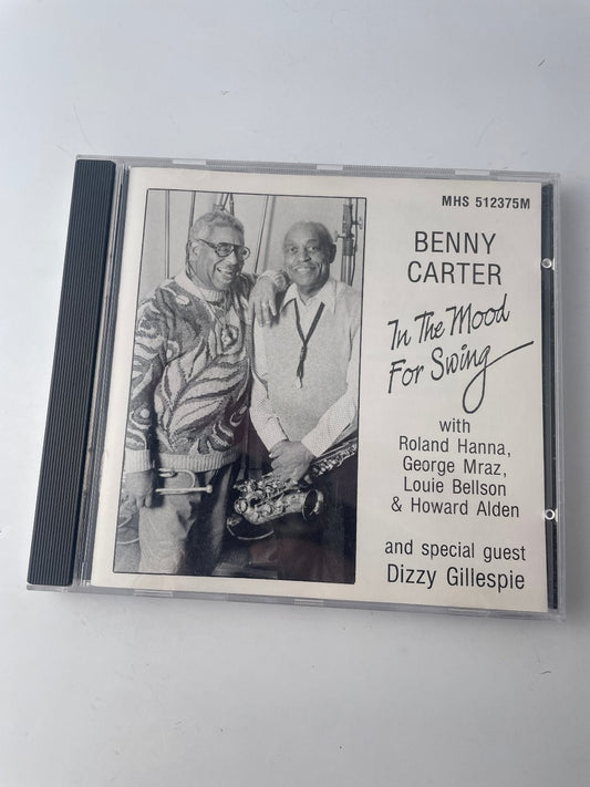 Benny Carter - In The Mood For Swing CD 1989 Dizzy Gillespie Jazz Amreco