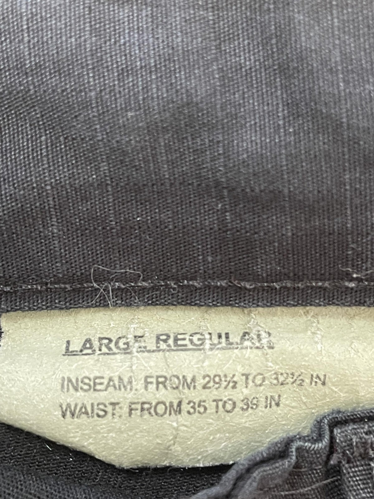 Tru-Spec Cargo Pants Mens Large Regular Tactical Ripstop Drawstring Outdoor