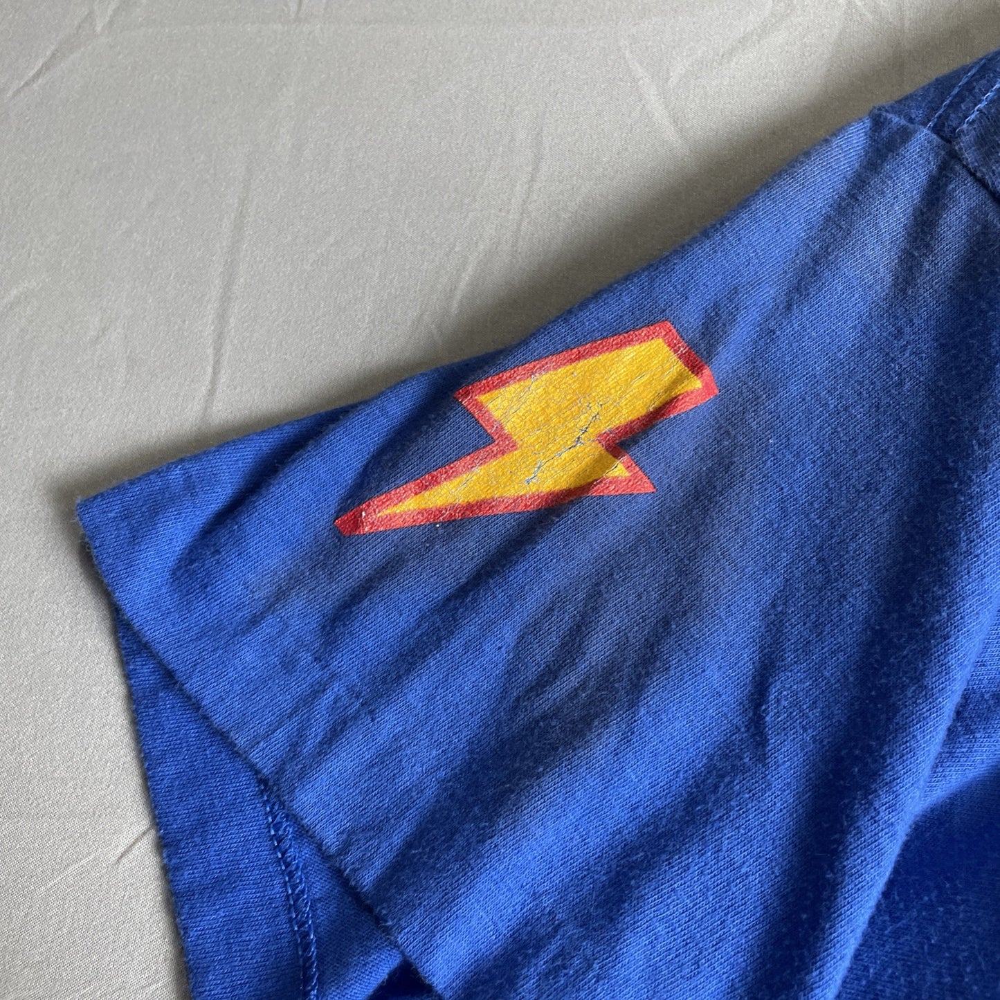 AC/DC Who Made Who 1986 Tour Shirt Authentic XL Original 80s Retro Blue Band Tee