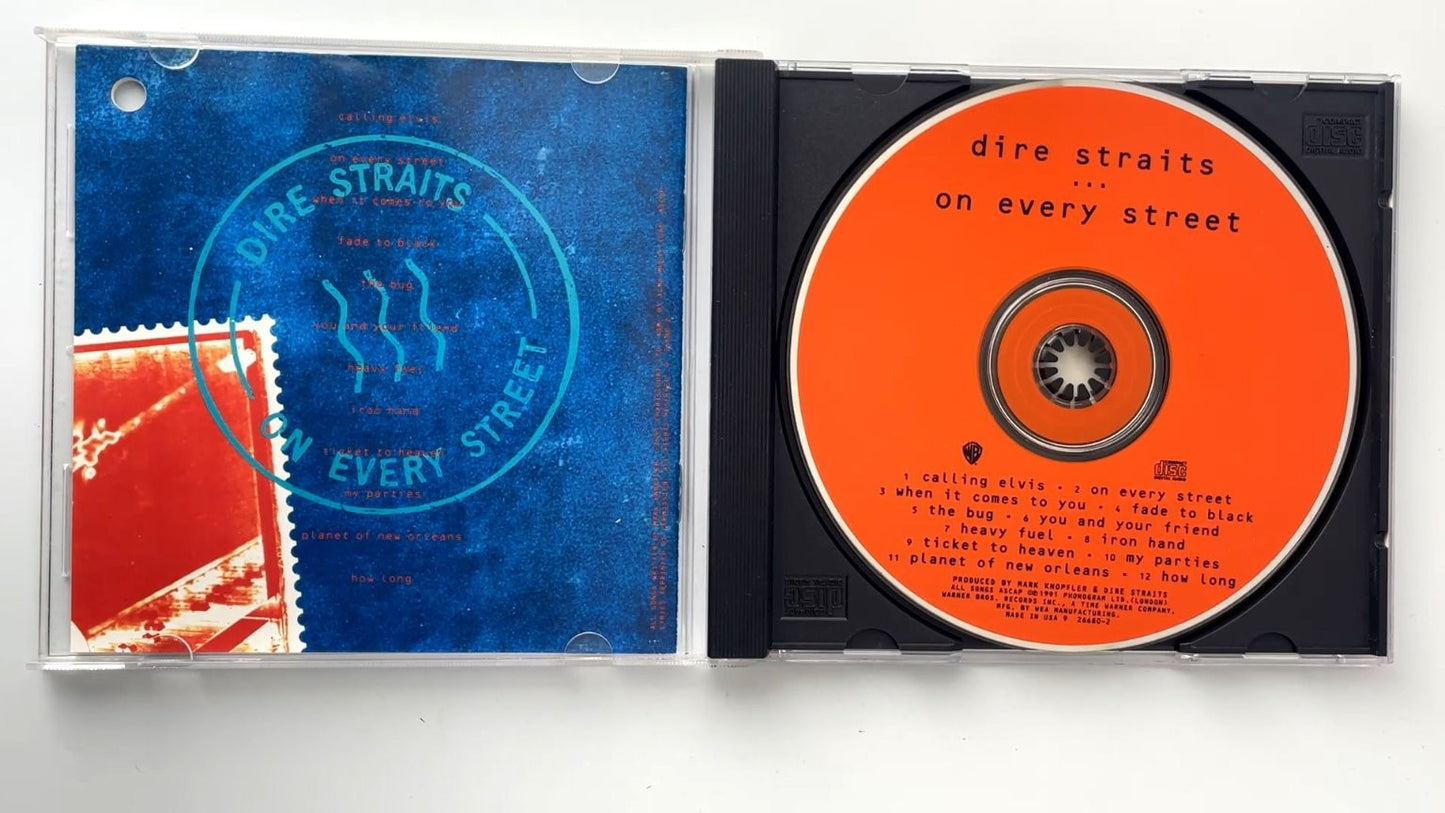 Dire Straits - On Every Street CD 1991 Rock Warner Bros