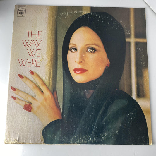 Vintage Barbra Streisand The Way We Were 12" Vinyl LP 1974 Columbia Pop Vocal
