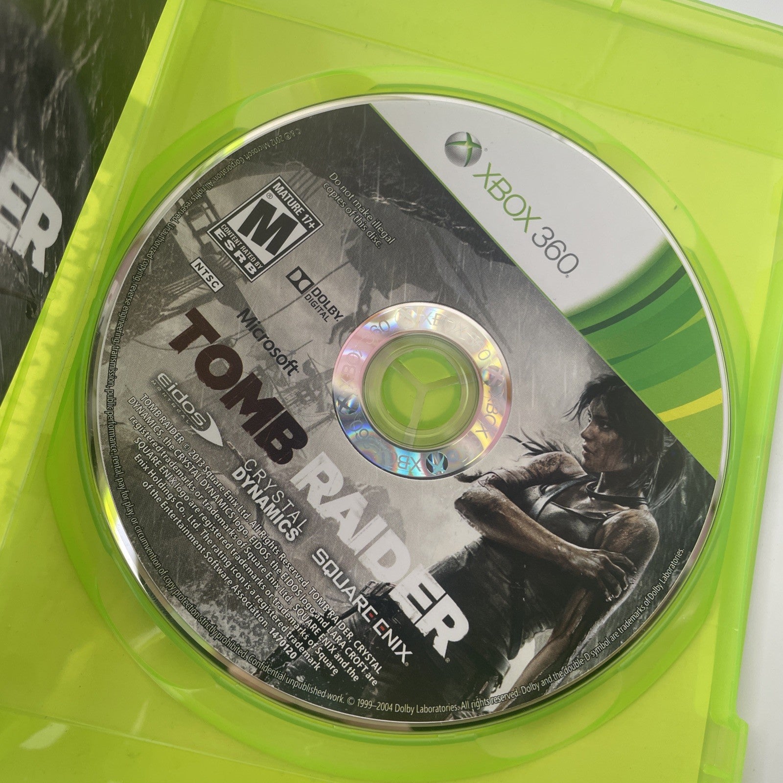 Tomb Raider (Microsoft Xbox 360, 2013) Very Good Condition Tested
