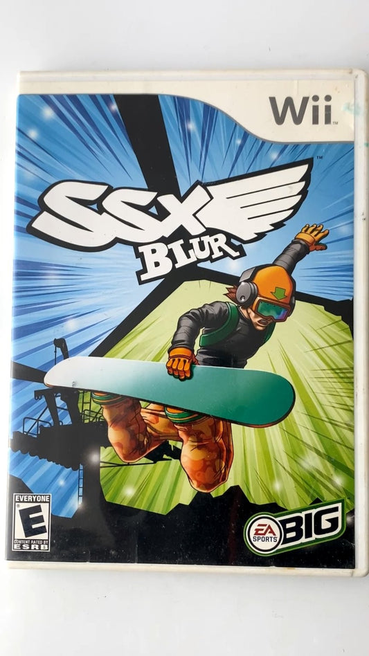 SSX Blur Wii Video Game EA Sports Big Snowboarding Multiplayer