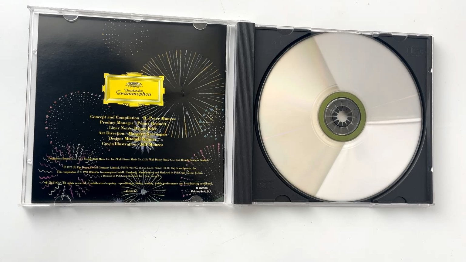 Arthur Fiedler - Salute to Disney CD 1994 Boston Pops Orchestra Classical DG