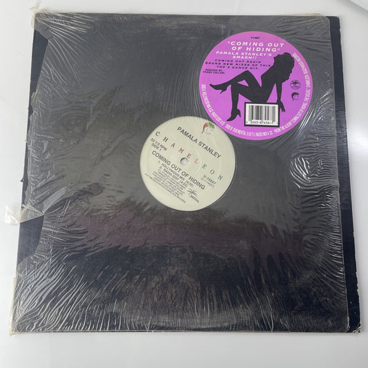 PAMALA STANLEY Coming Out Of Hiding 12" Single 1990 Vinyl Chameleon