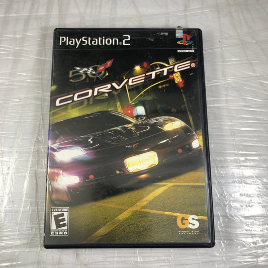 Corvette for Playstation 2 PS2 Complete Tested Good Racing Game CIB