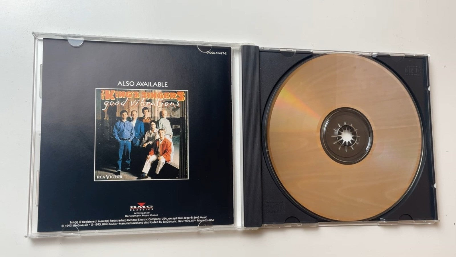 The King's Singers - Chanson d'Amour CD 1993 RCA Victor Classical