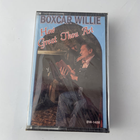 Boxcar Willie How Great Thou Art Vintage Cassette Madacy BW-1408 New Sealed