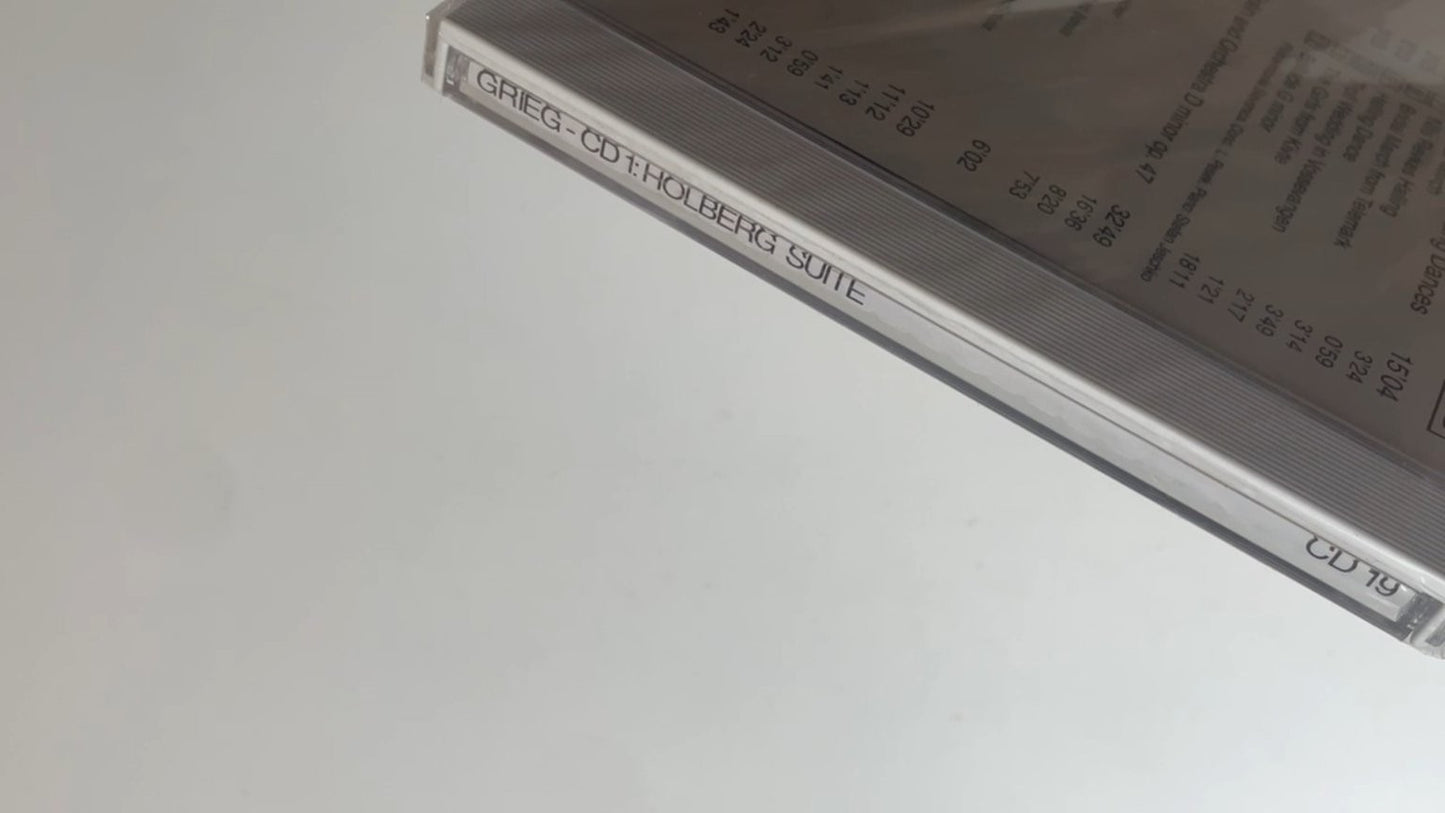 Edward Grieg - Holberg Suite / Norwegian Wedding Dances CD 1990 Classical Pilz