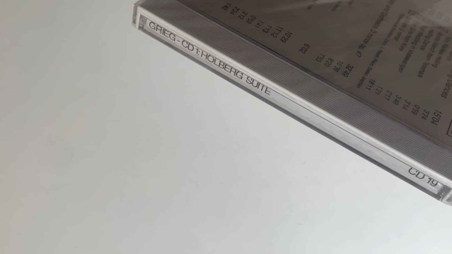 Edward Grieg - Holberg Suite / Norwegian Wedding Dances CD 1990 Classical Pilz