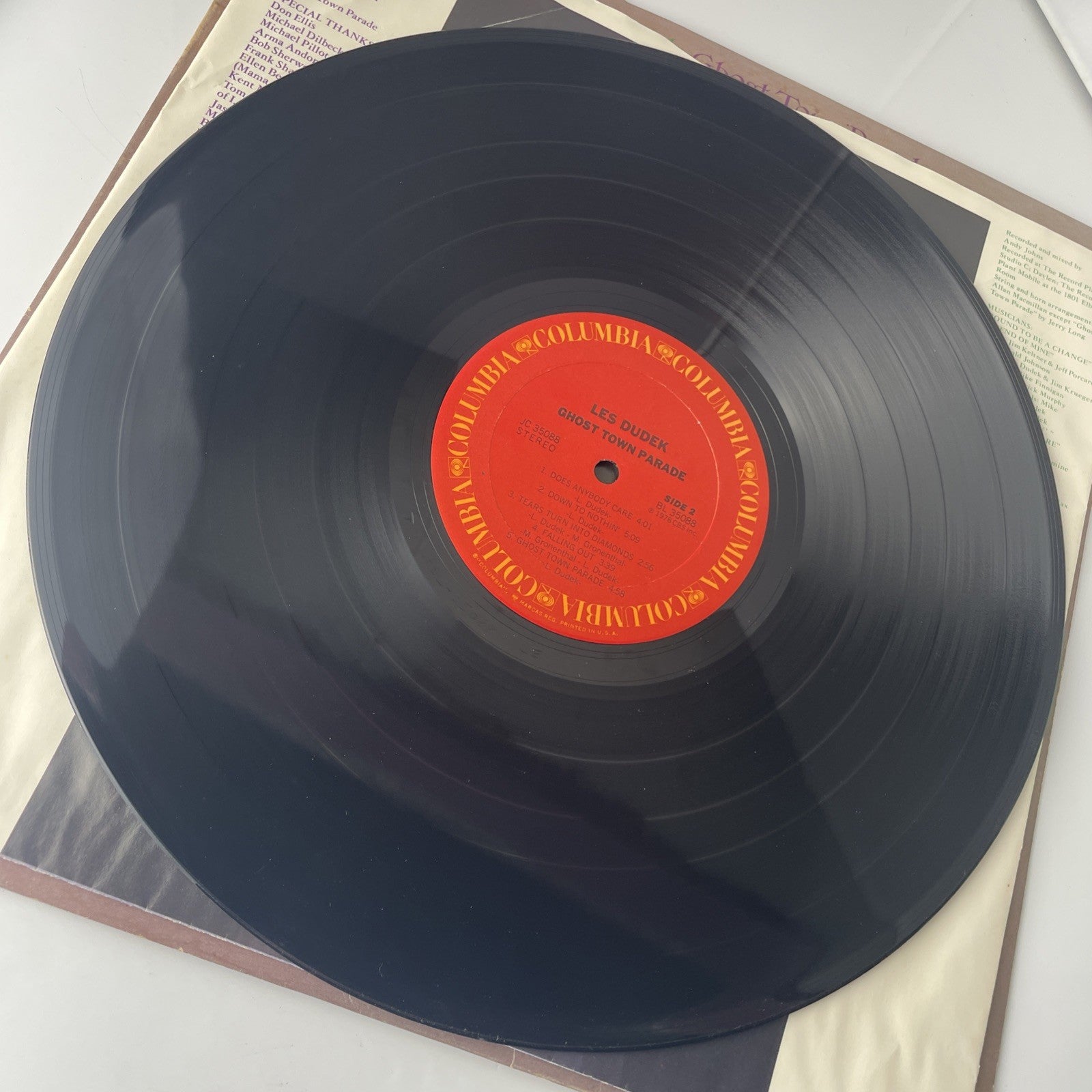 [ROCK/POP]~EXC LP~LES DUDEK~Ghost Town Parade~[Original 1978~CBS~Issue]