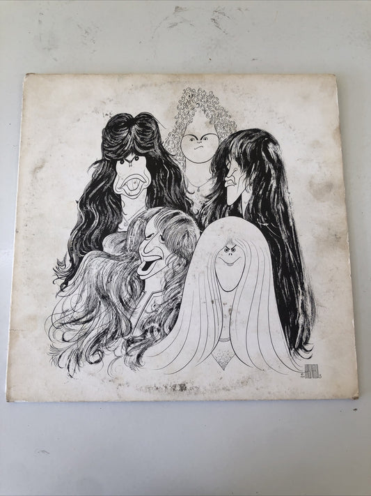 AEROSMITH Draw The Line  JC 34856 Vintage Vinyl Record VG Great