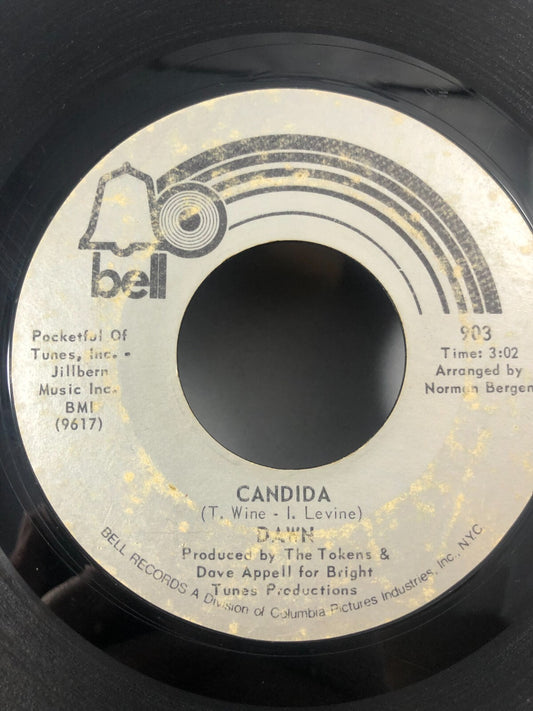DAWN - CANDIDA/LOOK AT... BELL VINYL 45 SINGLE VG F209 G+