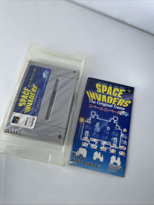 Nintendo Super Famicom SFC Space Invaders Complete CIB Import Japanese US SELLER