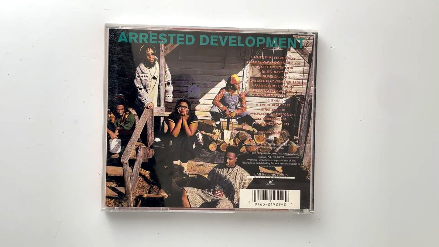 Arrested Development - 3 Years, 5 Months & 2 Days CD 1992 Hip Hop Chrysalis