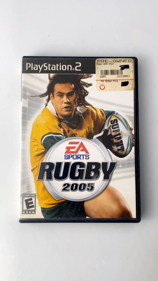 Rugby 2005 PlayStation 2 Video Game EA Sports Multiplayer