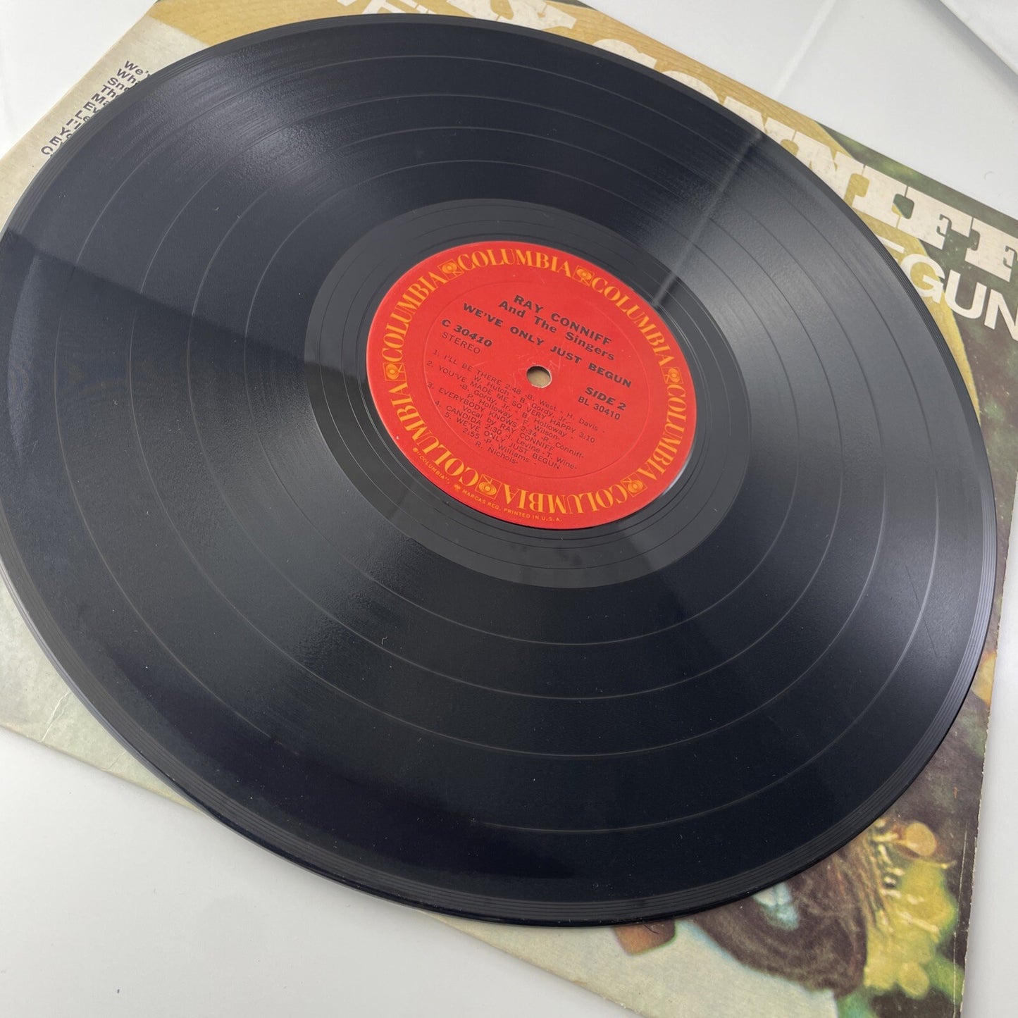 Ray Conniff and the Singers We've Only Just Begun 12" Vinyl C 30410