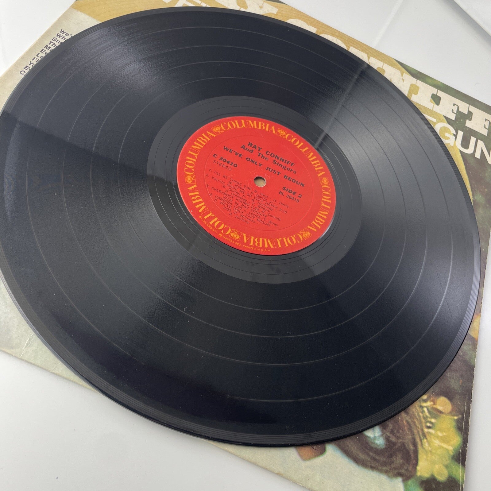 Ray Conniff and the Singers We've Only Just Begun 12" Vinyl C 30410