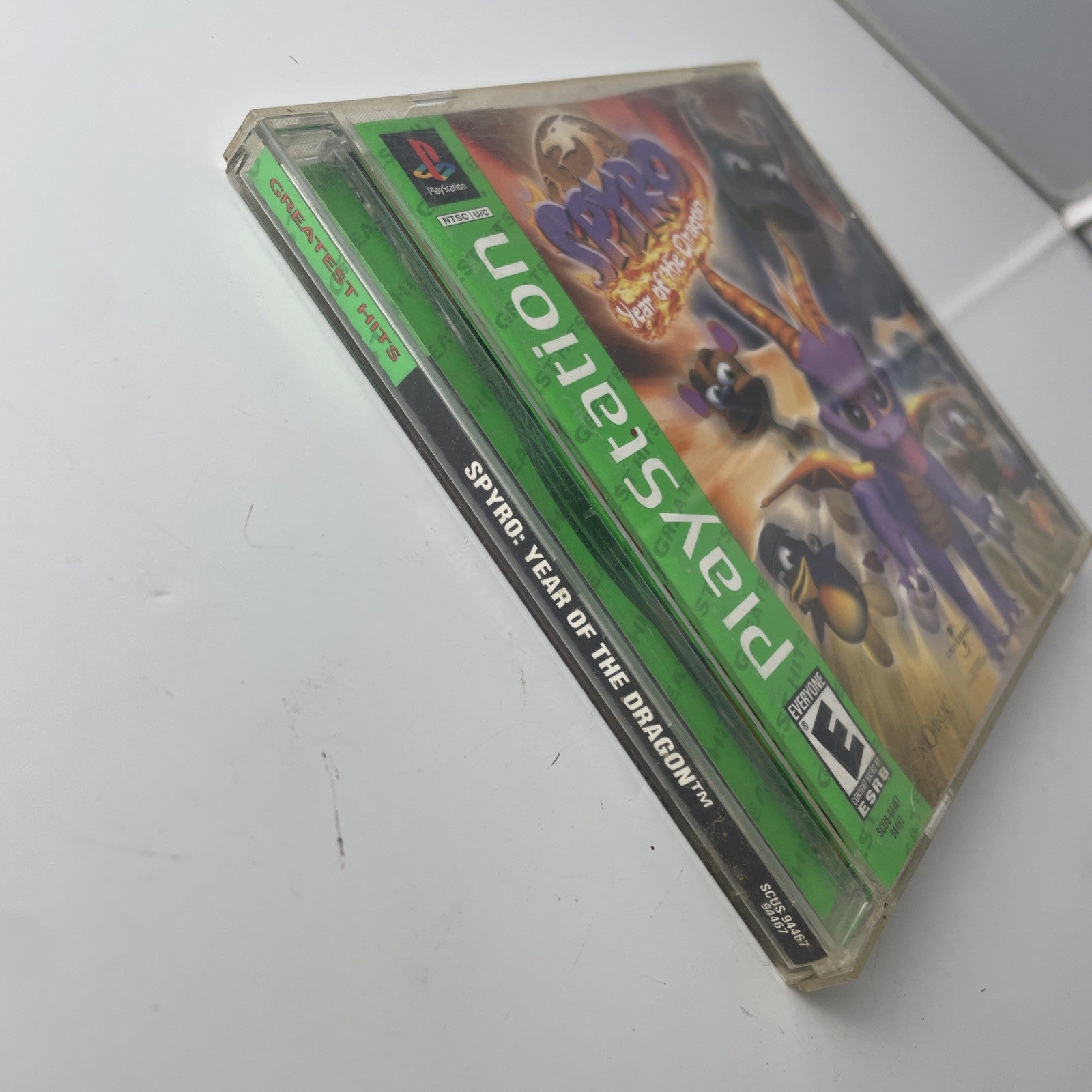 Sony PlayStation PS1 Spyro Year of the Dragon Greatest Hits CIB Tested Working